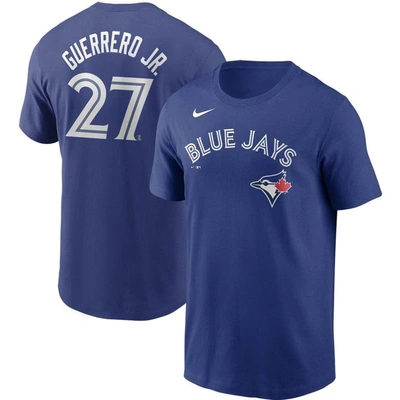 Nike Big Boys And Girls Vladimir Guerrero Jr. Royal Toronto Blue Jays Home Player Name Number T-shirt