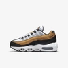 Nike Air Max 95 Recraft Big Kids' Shoes In Black,wheat,white,dark Smoke Grey