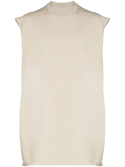 Rick Owens Tommy Tank Top In Nude