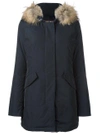 Woolrich Hooded Padded Parka - Blue