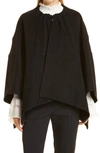 Kobi Halperin Mimi Tie-front Cashmere Coat In Black