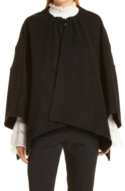 Kobi Halperin Mimi Tie-front Cashmere Coat In Black