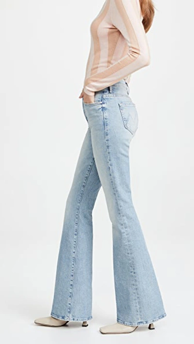 Mother The Stunner Cruiser Bless You Jeans In Blue