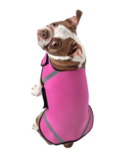 Pet Life Extreme Neoprene Multi-purpose Protective Shell Dog Coat In Pink