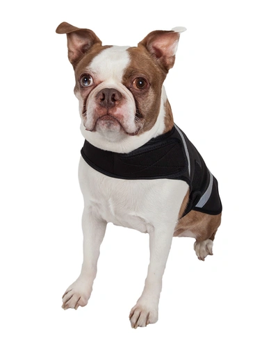 Pet Life Extreme Neoprene Multi-purpose Protective Shell Dog Coat In Black