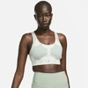 Nike Women's Dri-fit Adv Swoosh Medium-support Padded Sports Bra In Green