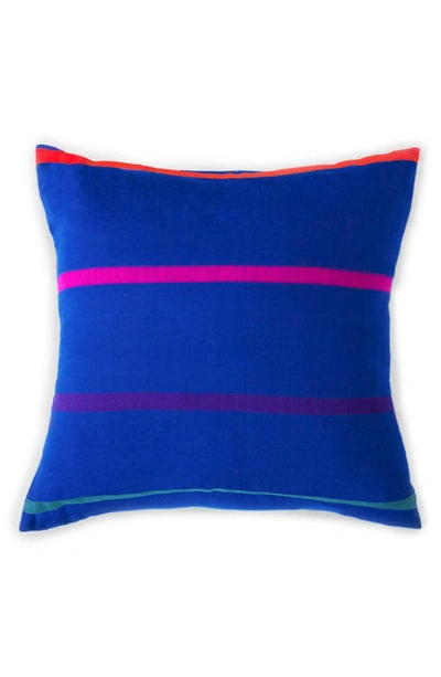Bole Road Textiles Karati Accent Pillow In Cobalt