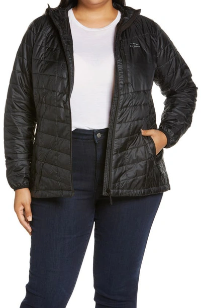 Primaloft® Packaway Hooded Jacket In Black ModeSens