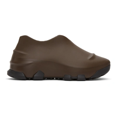 Givenchy Men's Marshmallow Low-top Sneakers In Brown