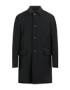 Paolo Pecora Overcoats In Black