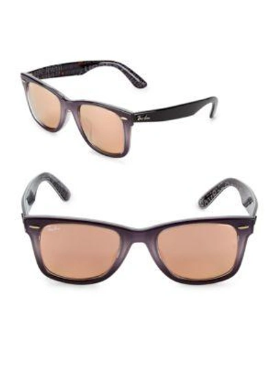 Ray Ban 52mm Wayfarer Sunglasses In Purple