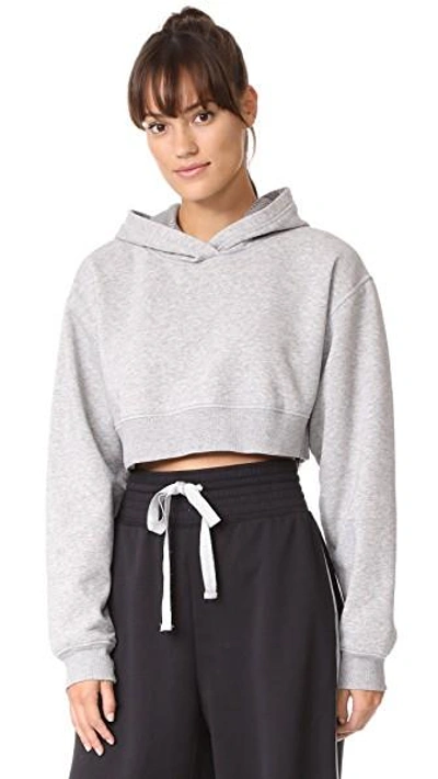Free People Movement Where I'm At Hoodie In Light Grey