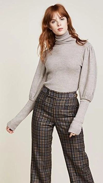 Ulla Johnson Brynn Turtleneck In Oatmeal ModeSens