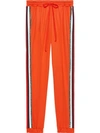 Gucci Technical Jersey Jogging Pant In Orange