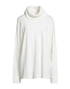 Alpha Studio Turtlenecks In White
