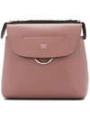 Fendi Back To School Leather Backpack In Rose