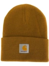 Carhartt Wip Watch Beanie In Brown - Brown In 399m Hamilton Brown