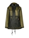 Hunter Full-length Jacket In Military Green