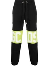 Gcds Sports Trousers With Logo In Acid Green