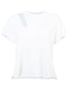 Amiri Distressed Tee In White