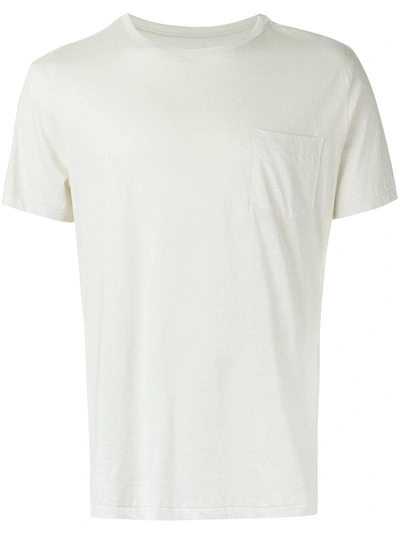 Osklen Chest Pocket Crew Neck T-shirt In White