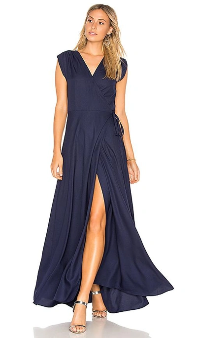 Yumi Kim Swept Away Maxi Dress In Navy