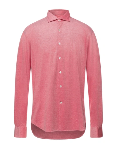 Alessandro Gherardi Shirts In Red