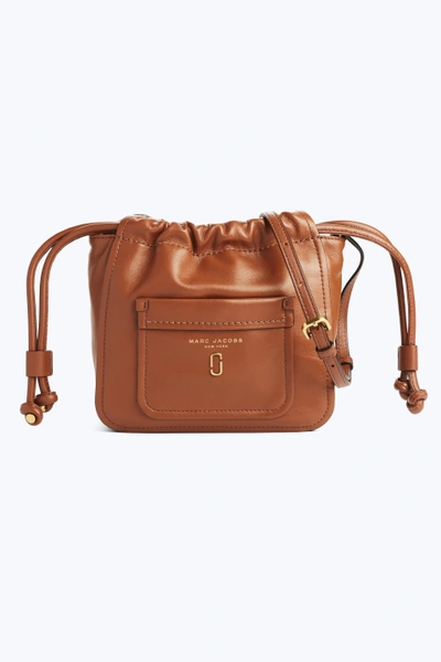 Marc Jacobs Tiep Up Smooth-leather Cross-body Bag In Brick/gold