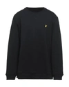 Lyle & Scott Sweatshirts In Black