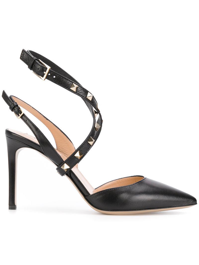 valentino studwrap slingback