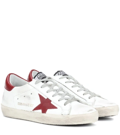 Golden Goose Exclusive To Mytheresa.com - Superstar Leather Sneakers In White