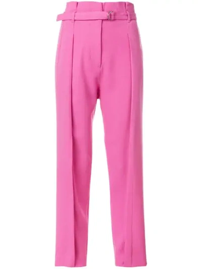 3.1 Phillip Lim / フィリップ リム Pleated High-rise Trousers In Pink