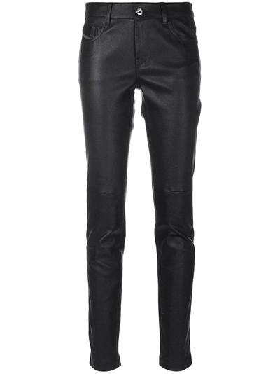 Diesel L-time Trousers In Black