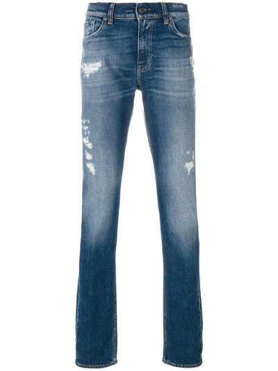 7 For All Mankind Ronnie The Skinny Jeans - Blue