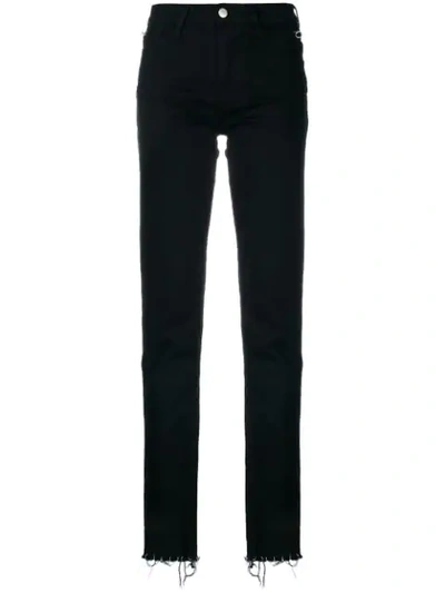 Alyx Embellished Hem Trousers In Black