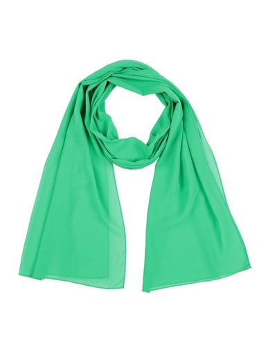 Clips Scarves In Green