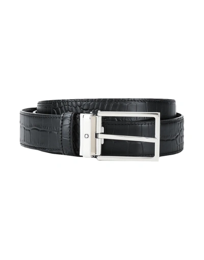 Montblanc Belts In Black
