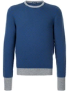 Drumohr Contrast Colour Sweater
