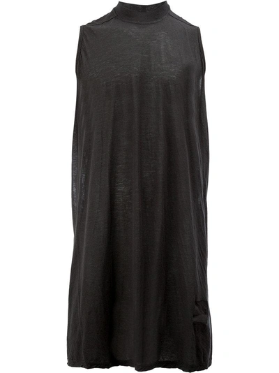 Rick Owens Drkshdw Racer Back Long Tank - Black