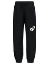 Off-white Kids Sweatpants For Unisex In Black
