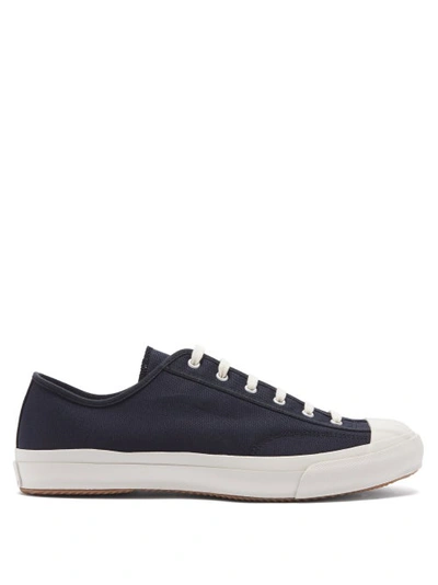 Moonstar Gym Classic Vulcanised-rubber Canvas Trainers In Dark Blue