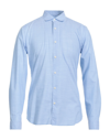 Tintoria Mattei 954 Shirts In Pastel Blue