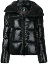 Save The Duck Isla Water Repellent Puffer Jacket In Black