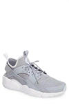 Nike 'air Huarache Run Ultra' Sneaker In Wolf Grey/pale Grey-white