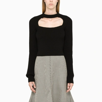 Loewe Black Crewneck Pullover