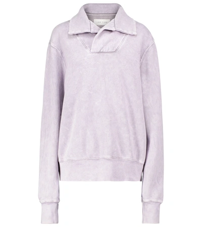 Les Tien Yacht Cotton Fleece Sweatshirt In Purple