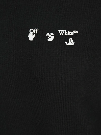 Off-white Off White Hands Off Logo Sweatshirt In Black | ModeSens