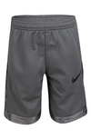 Nike Kids' Elite Athletic Shorts In Smoke Grey