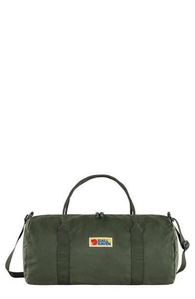 Fjall Raven Vardag 30l Duffle Bag In Deep Forest