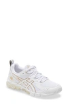 Asicsr Asics(r) Gel-quantum 180 6 Sneaker In White/ Pure Gold